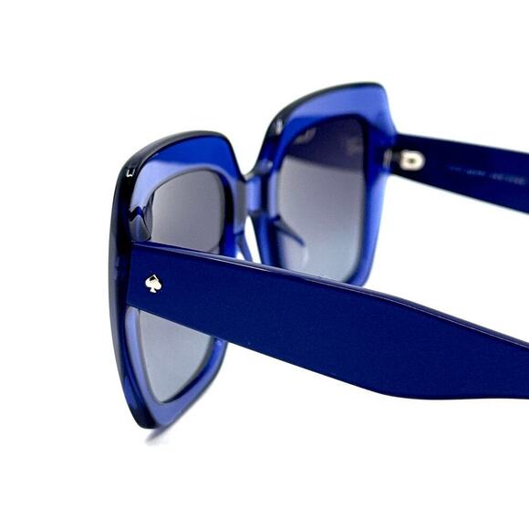 kate spade Royal Blue Square Sunglasses - Picture 7 of 12